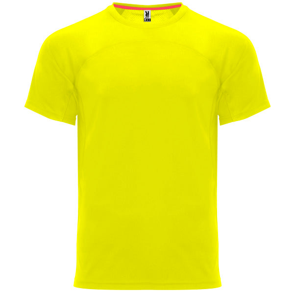 T-Shirt Monaco in Farbe Fluor Yellow