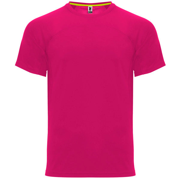 T-Shirt Monaco in Farbe Rosette