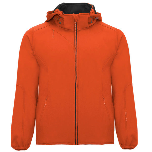 Softshell Siberia Vermillon Orange in Farbe Vermillion Orange