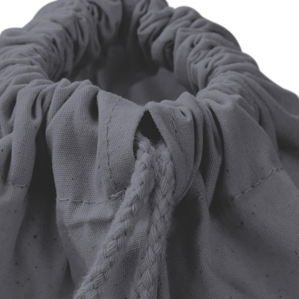Premium Cotton Gymsac in Farbe White