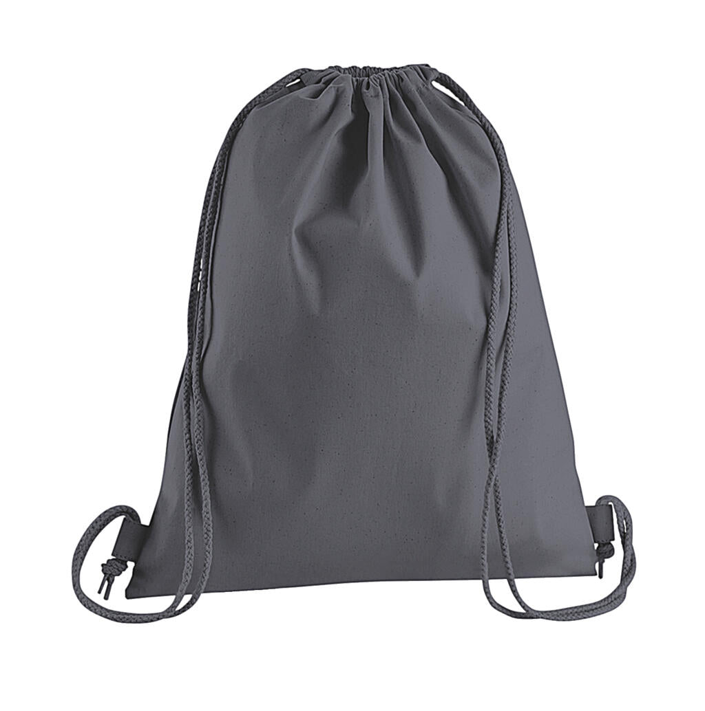 Premium Cotton Gymsac in Farbe Graphite