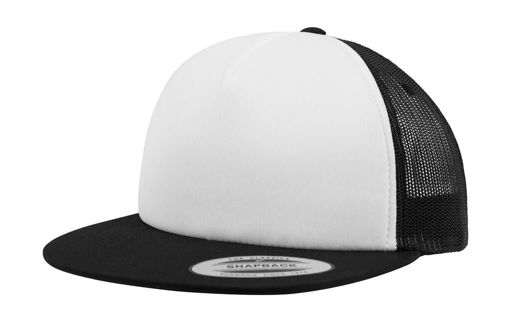 Foam Trucker with White Front in Farbe Black/White/Black