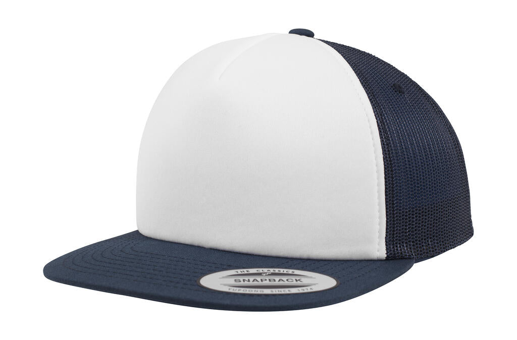 Foam Trucker with White Front in Farbe Navy/White/Navy