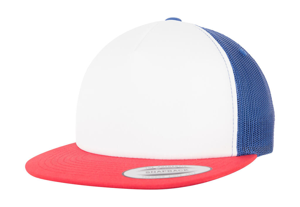 Foam Trucker with White Front in Farbe Red/White/Royal