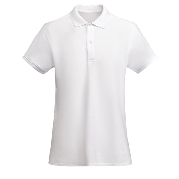 Poloshirt Prince Woman in Farbe White