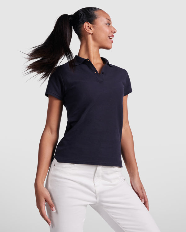 Poloshirt Prince Woman in Farbe White