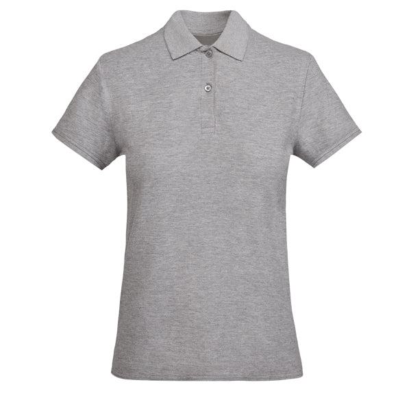 Poloshirt Prince Woman in Farbe Heather Grey