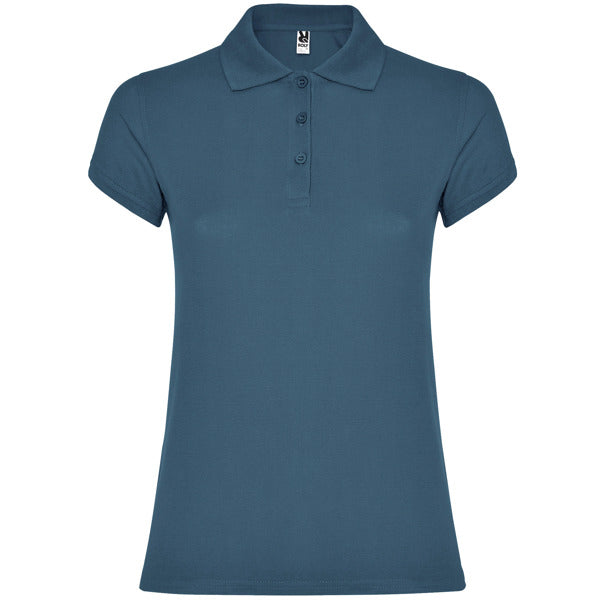 Poloshirt Star Woman in Farbe Storm Blue