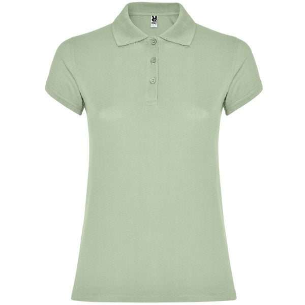 Poloshirt Star Woman in Farbe Mist Green