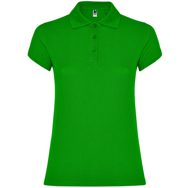 Poloshirt Star Woman in Farbe Grass Green