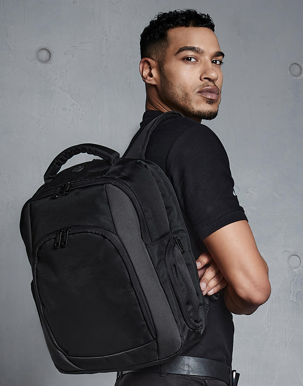 Tungsten™ Laptop Backpack in Farbe Black/Dark Graphite
