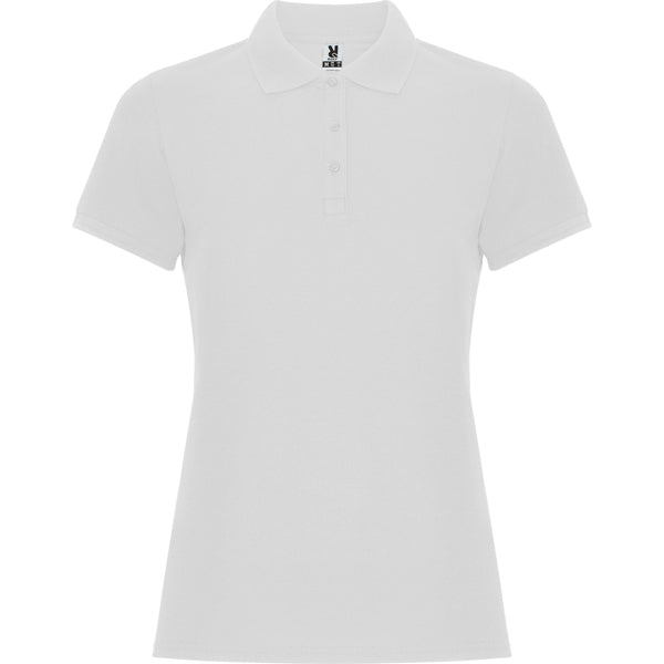 Poloshirt Pegaso Premium Woman in Farbe White