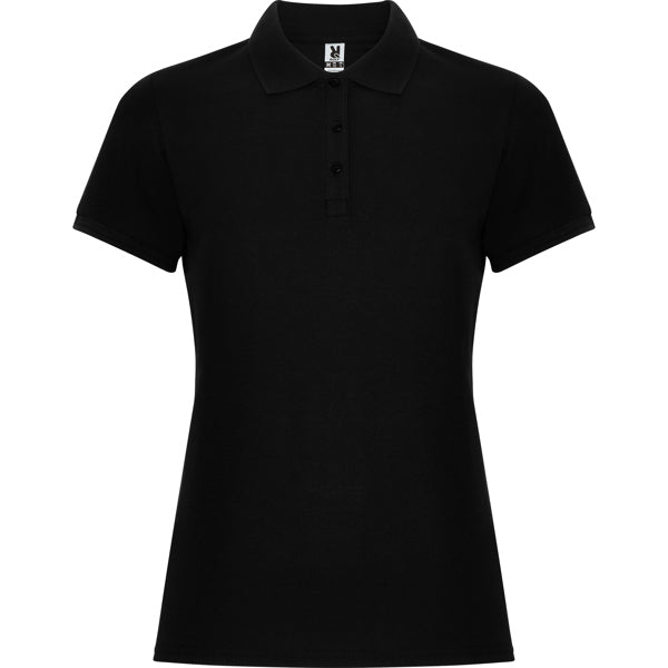 Poloshirt Pegaso Premium Woman in Farbe Black