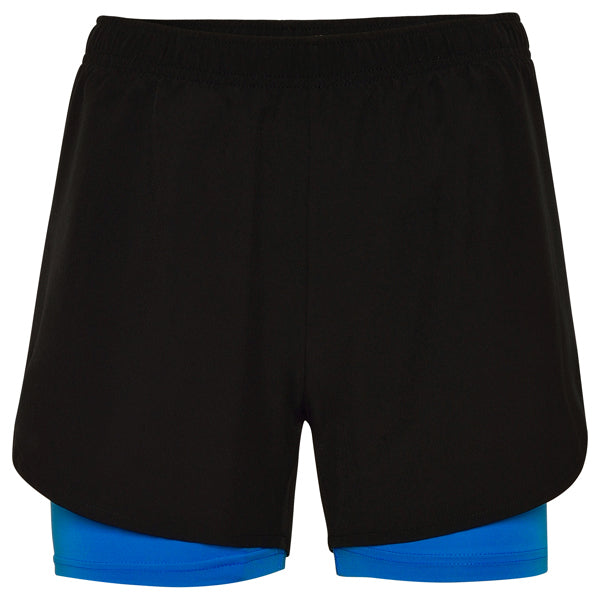 Shorts Lanus in Farbe Black/Royal Blue
