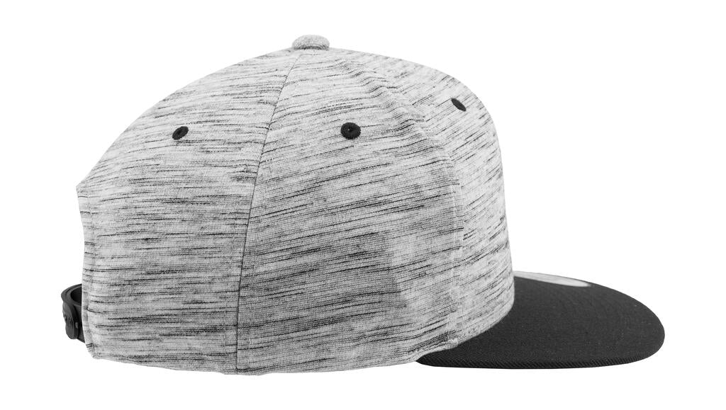 Stripes Melange Crown Snapback - ShirtStore