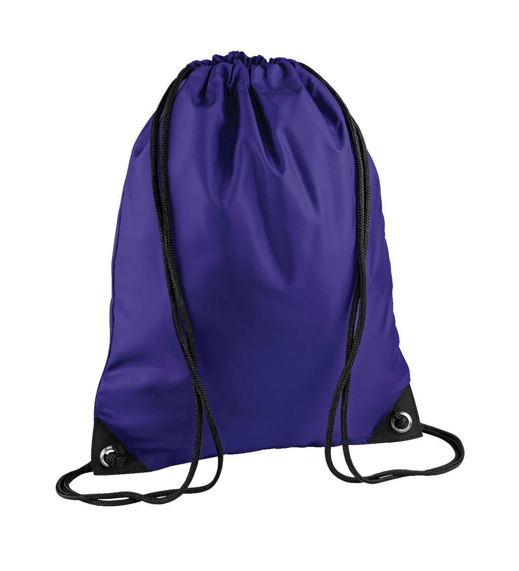 Premium Gymsac in Farbe Purple