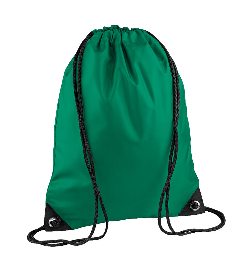 Premium Gymsac in Farbe Kelly Green