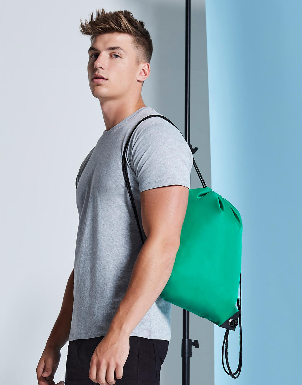 Premium Gymsac in Farbe White