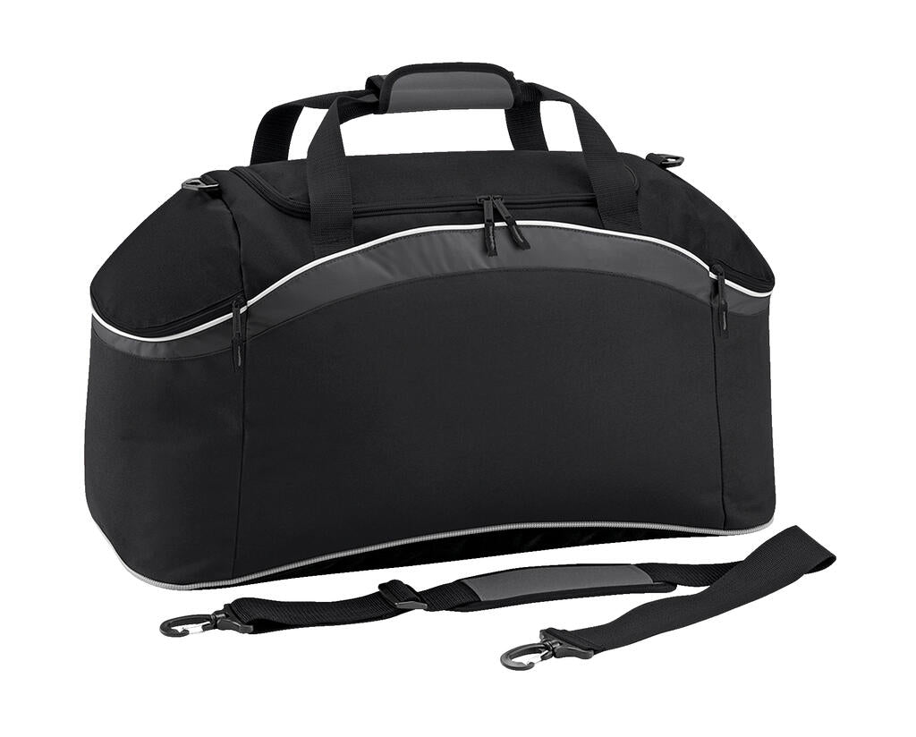 Teamwear Holdall in Farbe Black/Graphite Grey/White