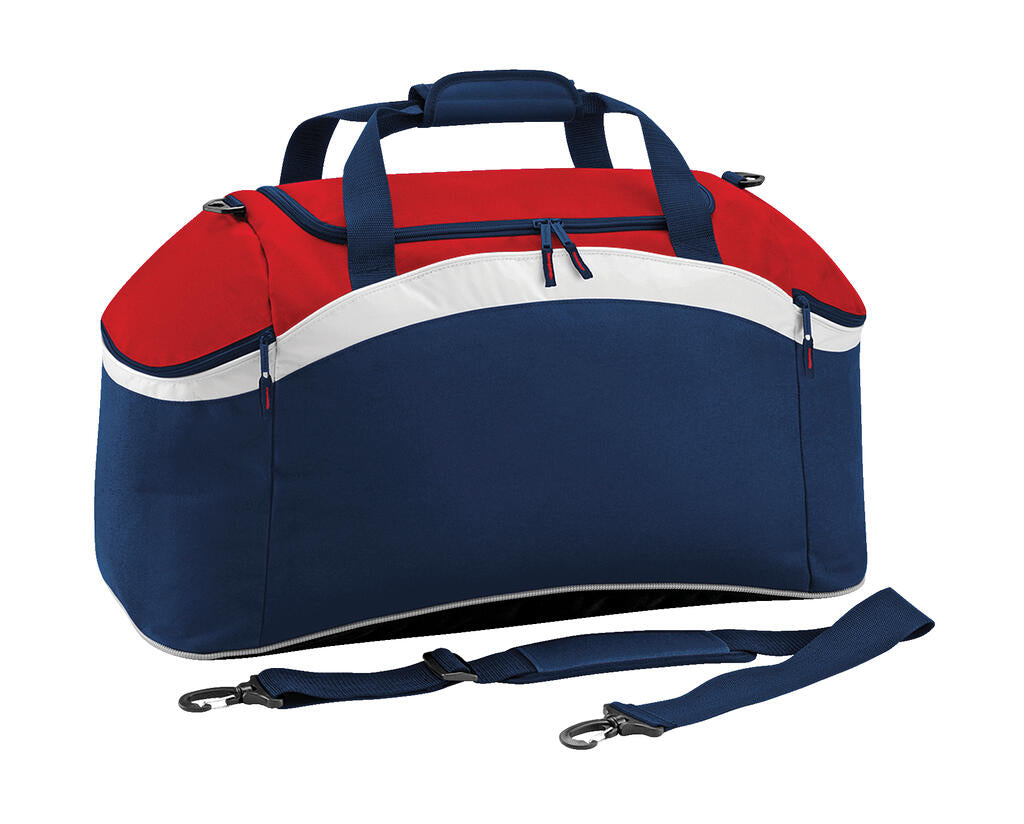 Teamwear Holdall in Farbe French Navy/Classic Red/White