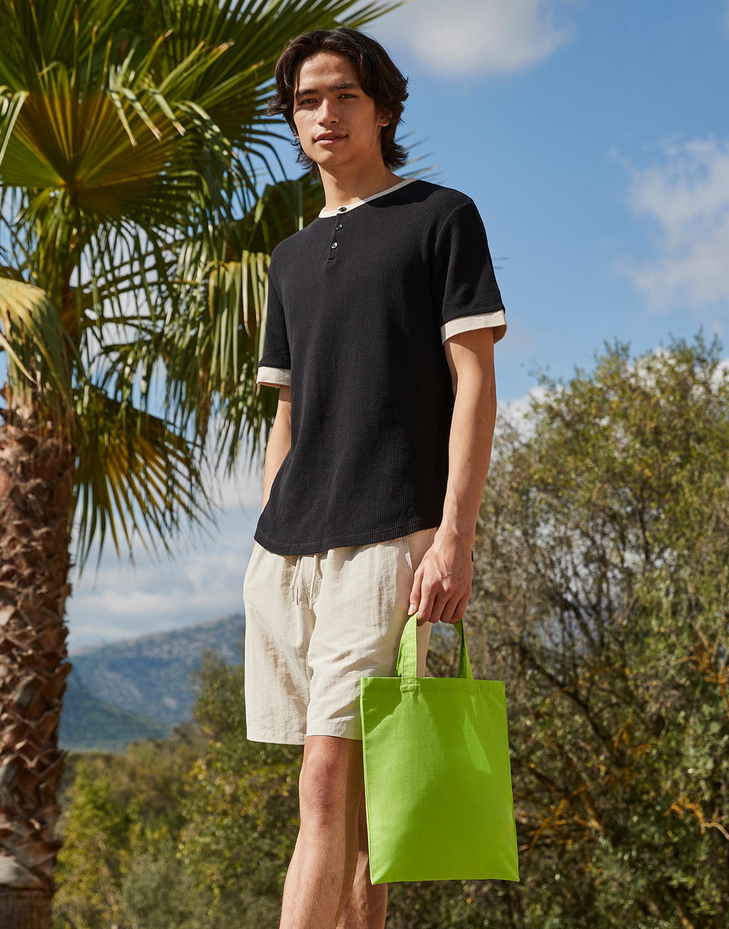 Mini Bag for Life in Farbe Natural