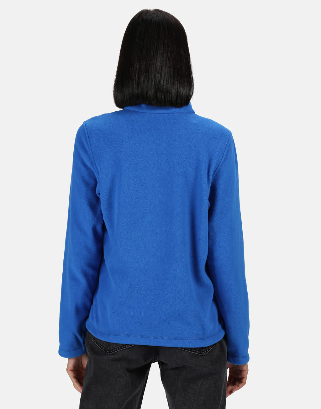 Women's Micro Full Zip Fleece in Farbe Black
