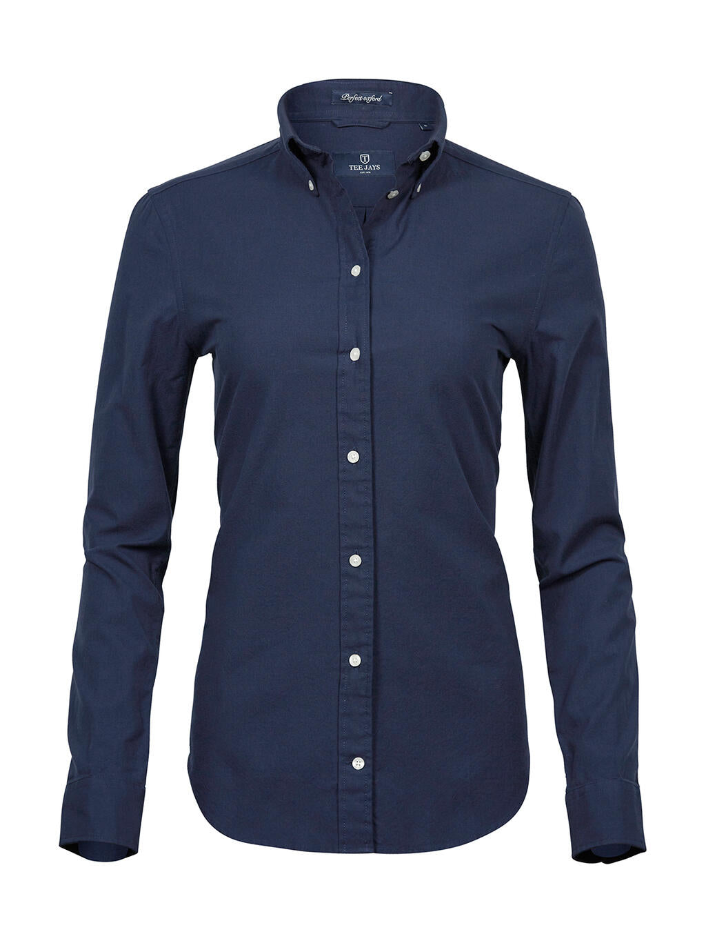 Ladies' Perfect Oxford Shirt in Farbe Navy