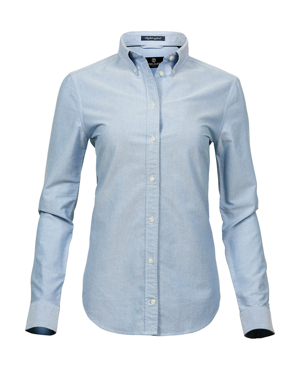 Ladies' Perfect Oxford Shirt in Farbe Light Blue