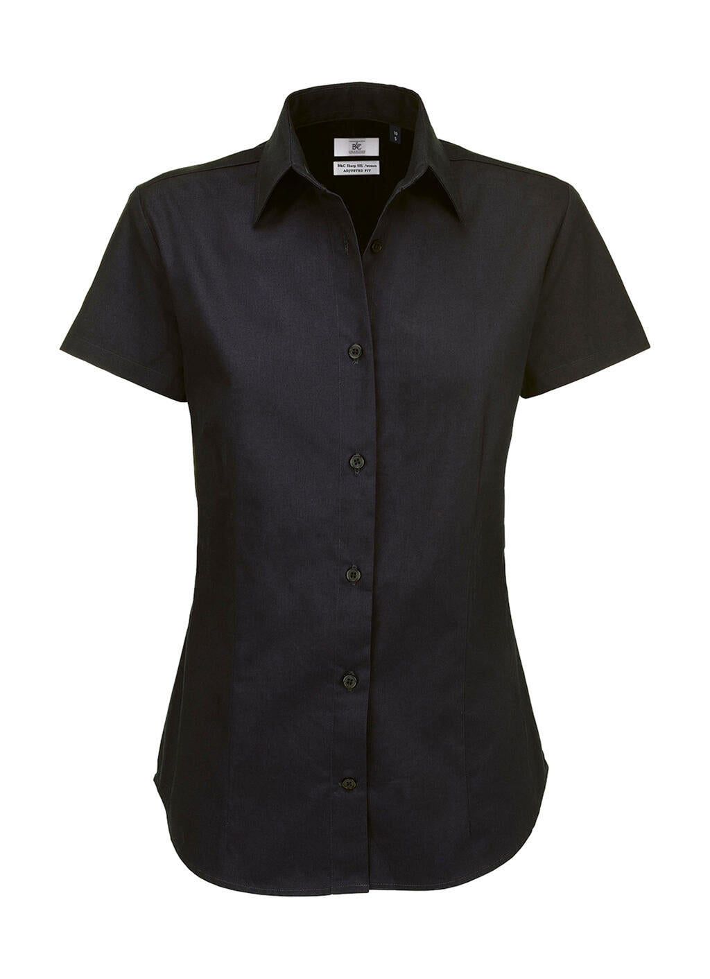 Sharp SSL/women Twill Shirt in Farbe Black