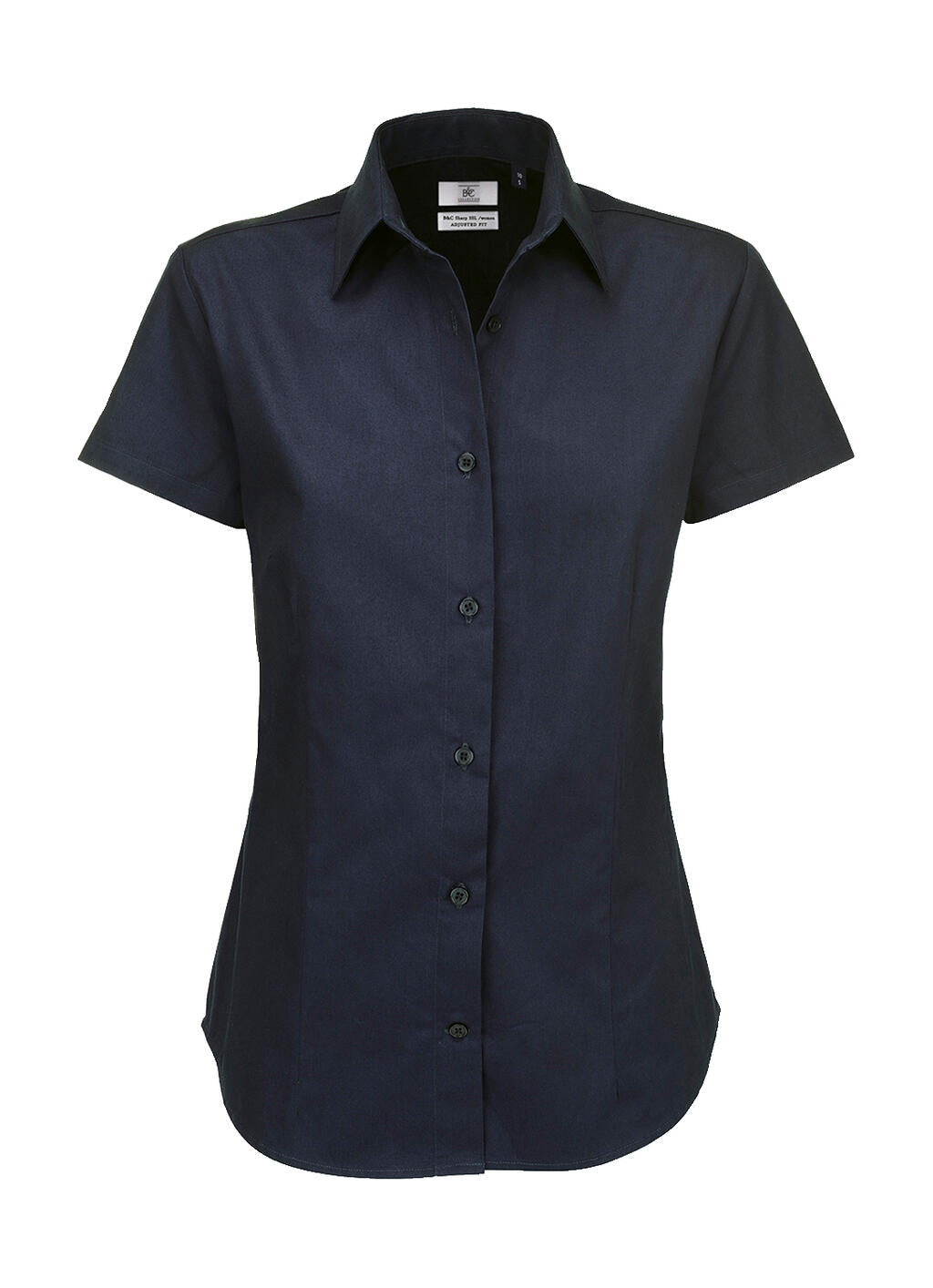 Sharp SSL/women Twill Shirt in Farbe Navy