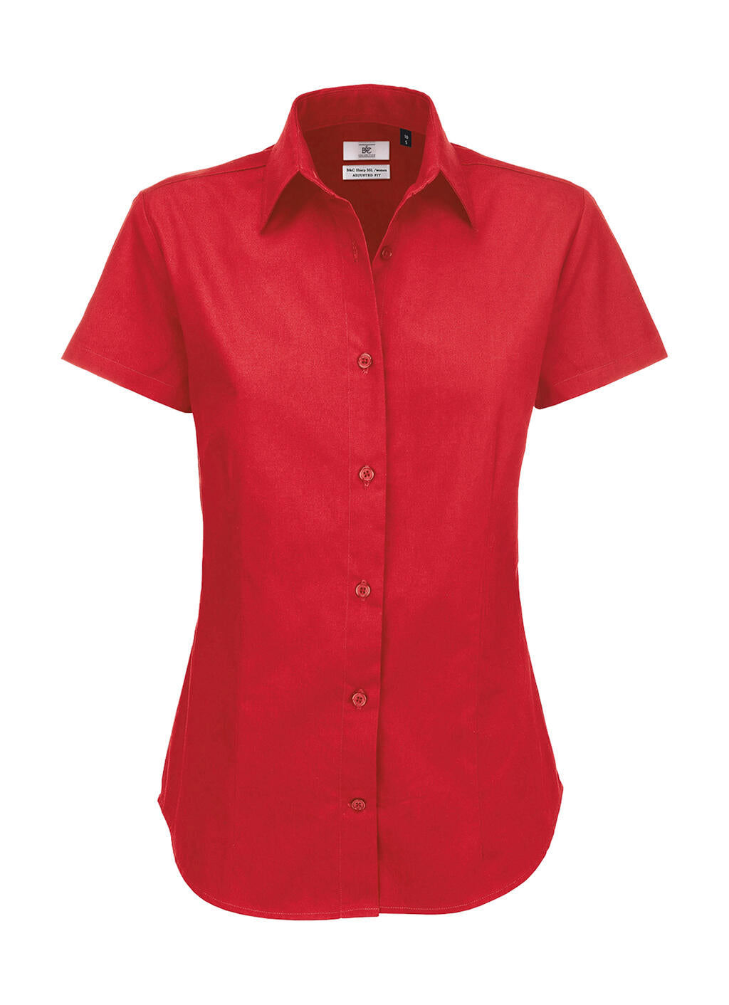 Sharp SSL/women Twill Shirt in Farbe Deep Red