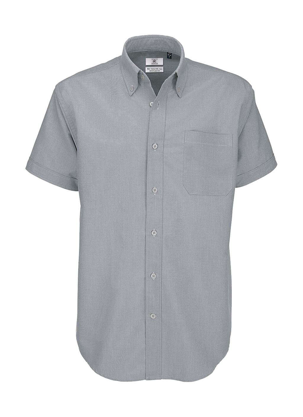 Oxford SSL/men Shirt in Farbe Silver Moon