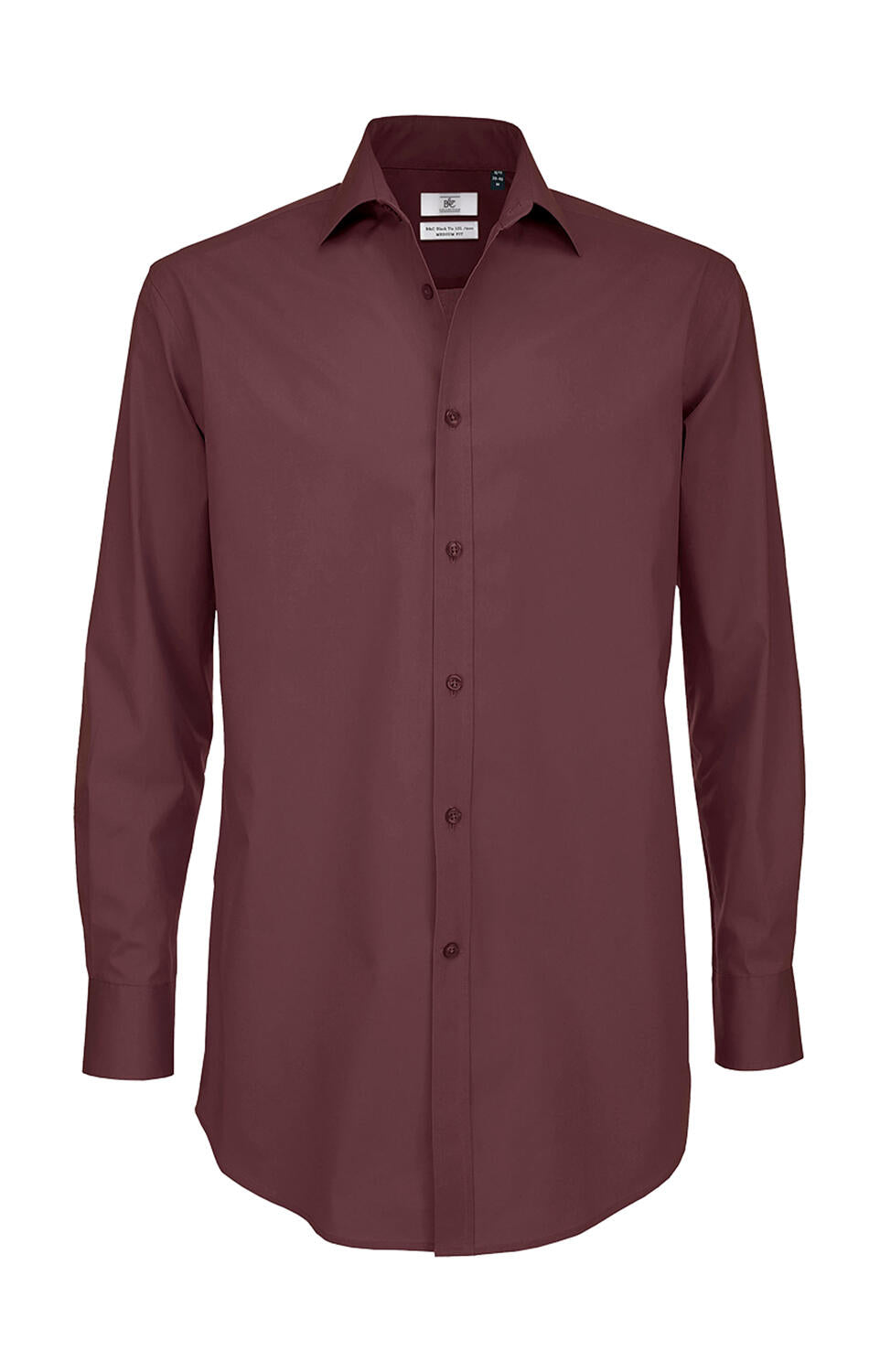 Black Tie LSL/men Shirt in Farbe Luxurious Red