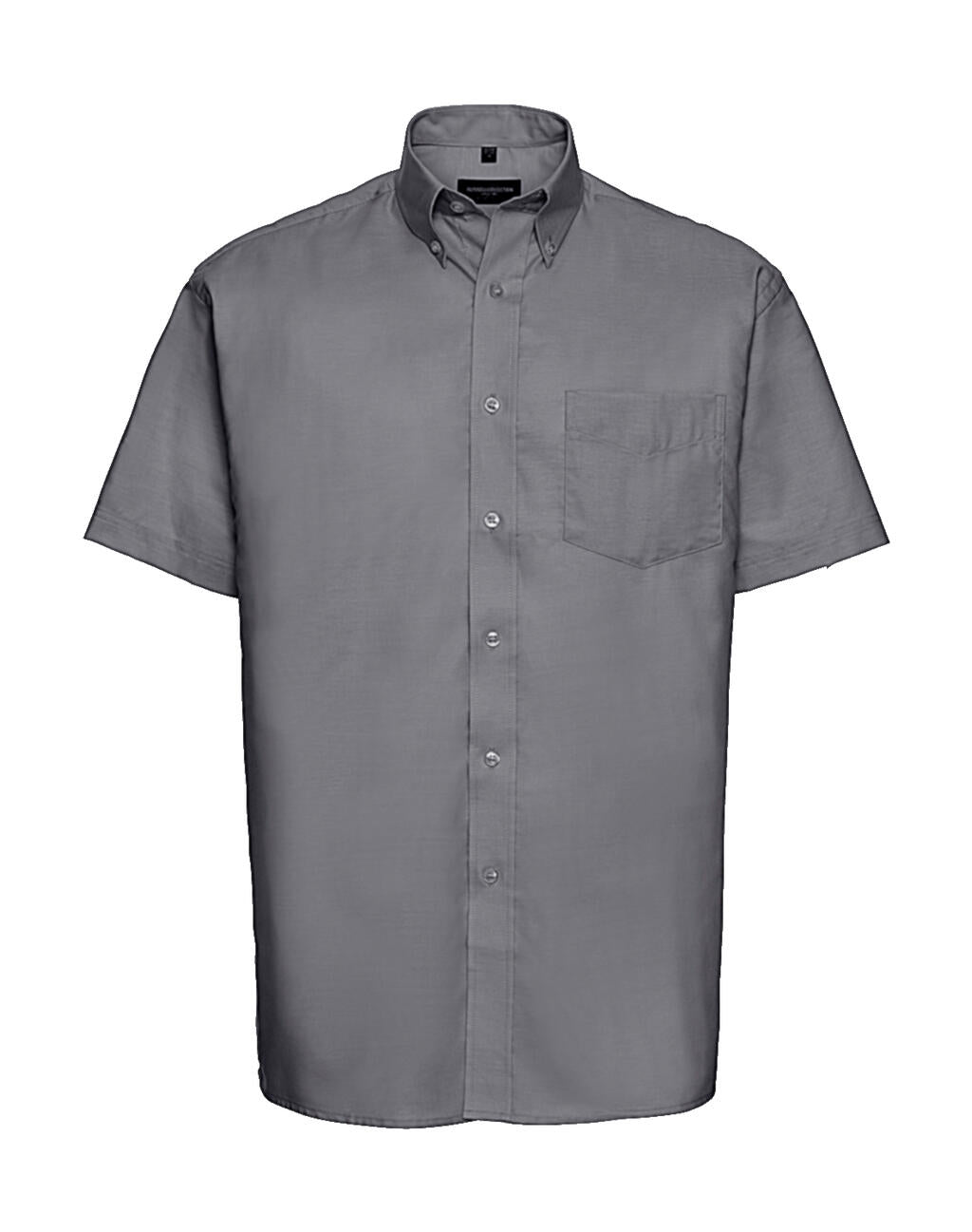Oxford Shirt in Farbe Silver