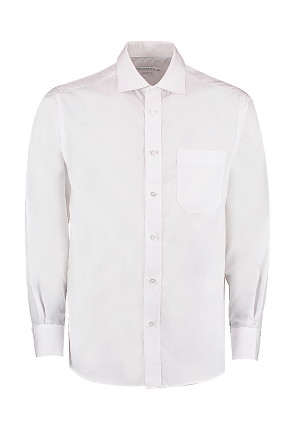 Classic Fit Non Iron Shirt in Farbe White