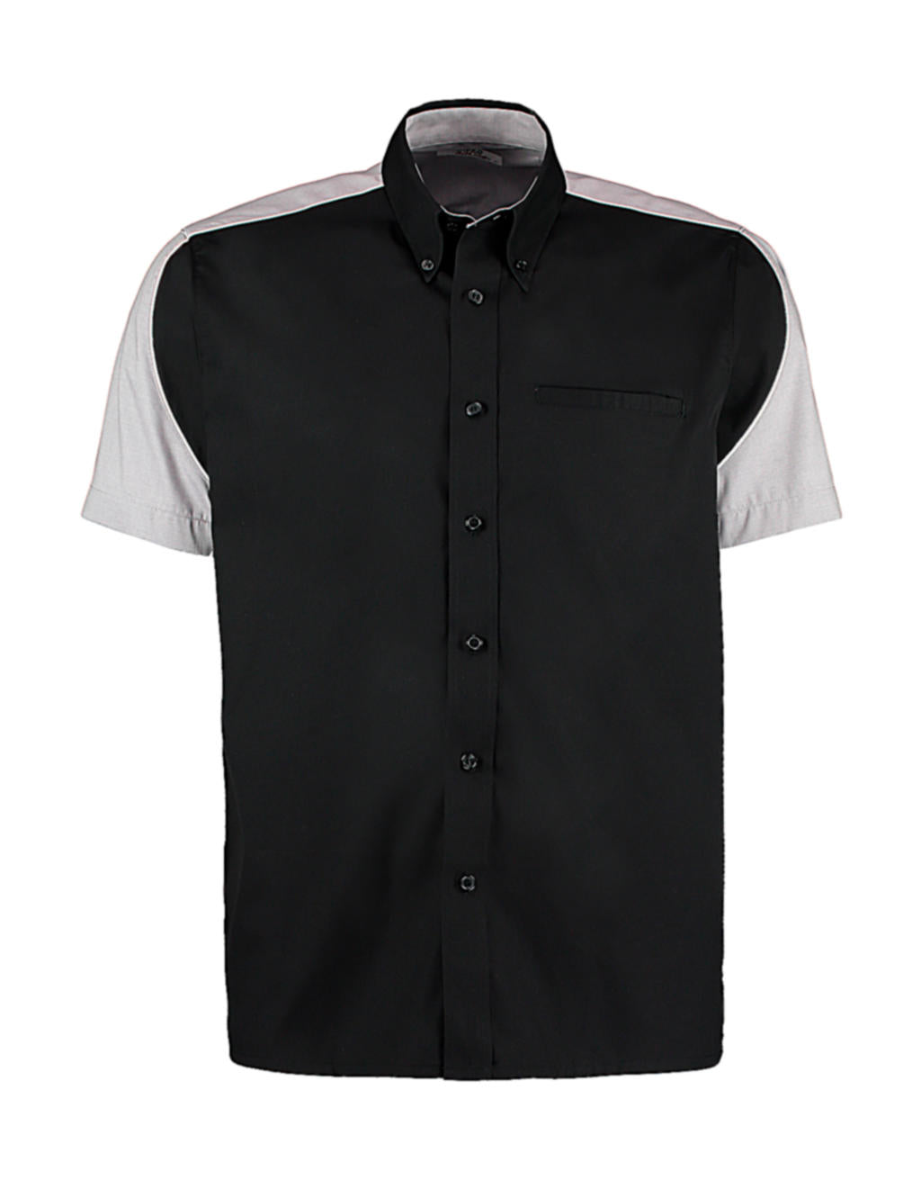 Classic Fit Sebring Shirt SSL in Farbe Black/Silver/White