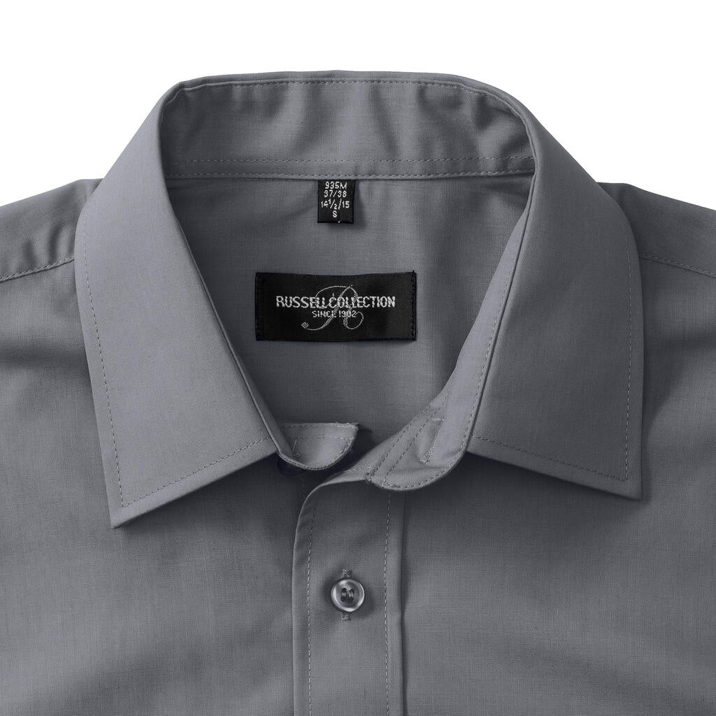 Poplin Shirt in Farbe White