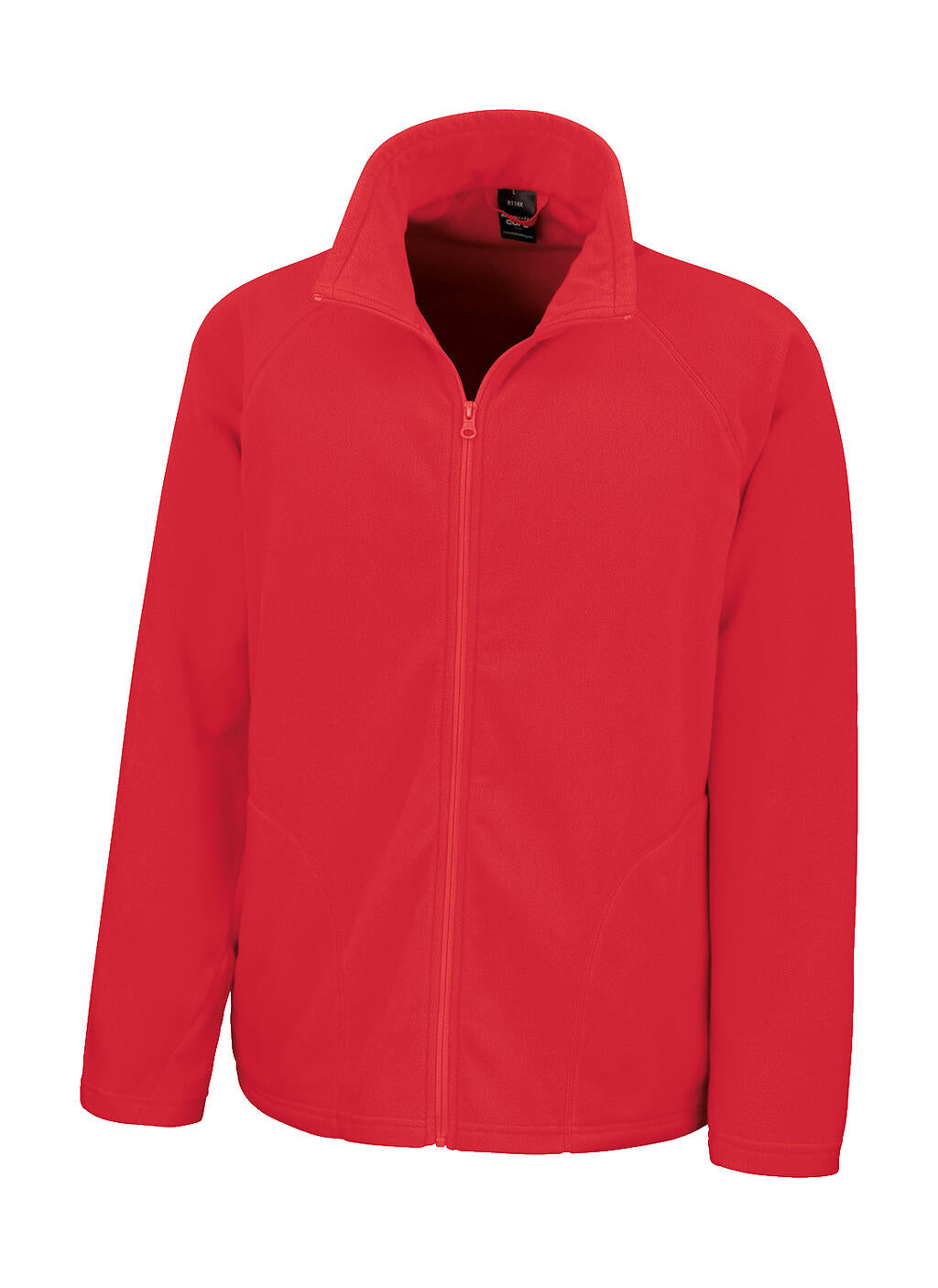 Microfleece Jacket in Farbe Red