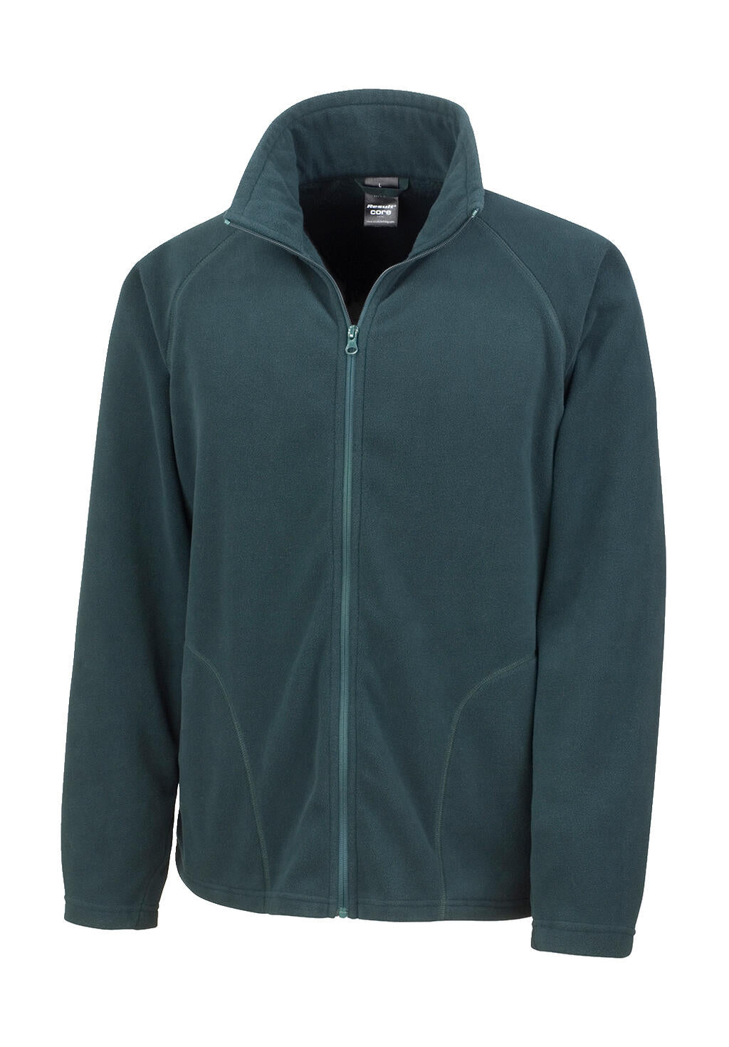 Microfleece Jacket in Farbe Forest Green