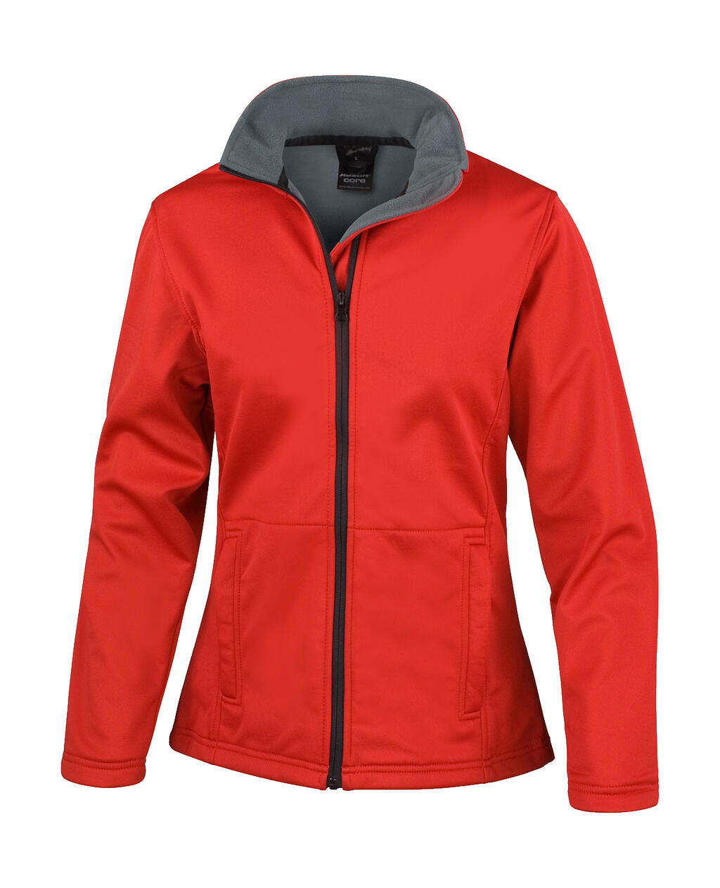 Ladies' Core Softshell Jacket in Farbe Red
