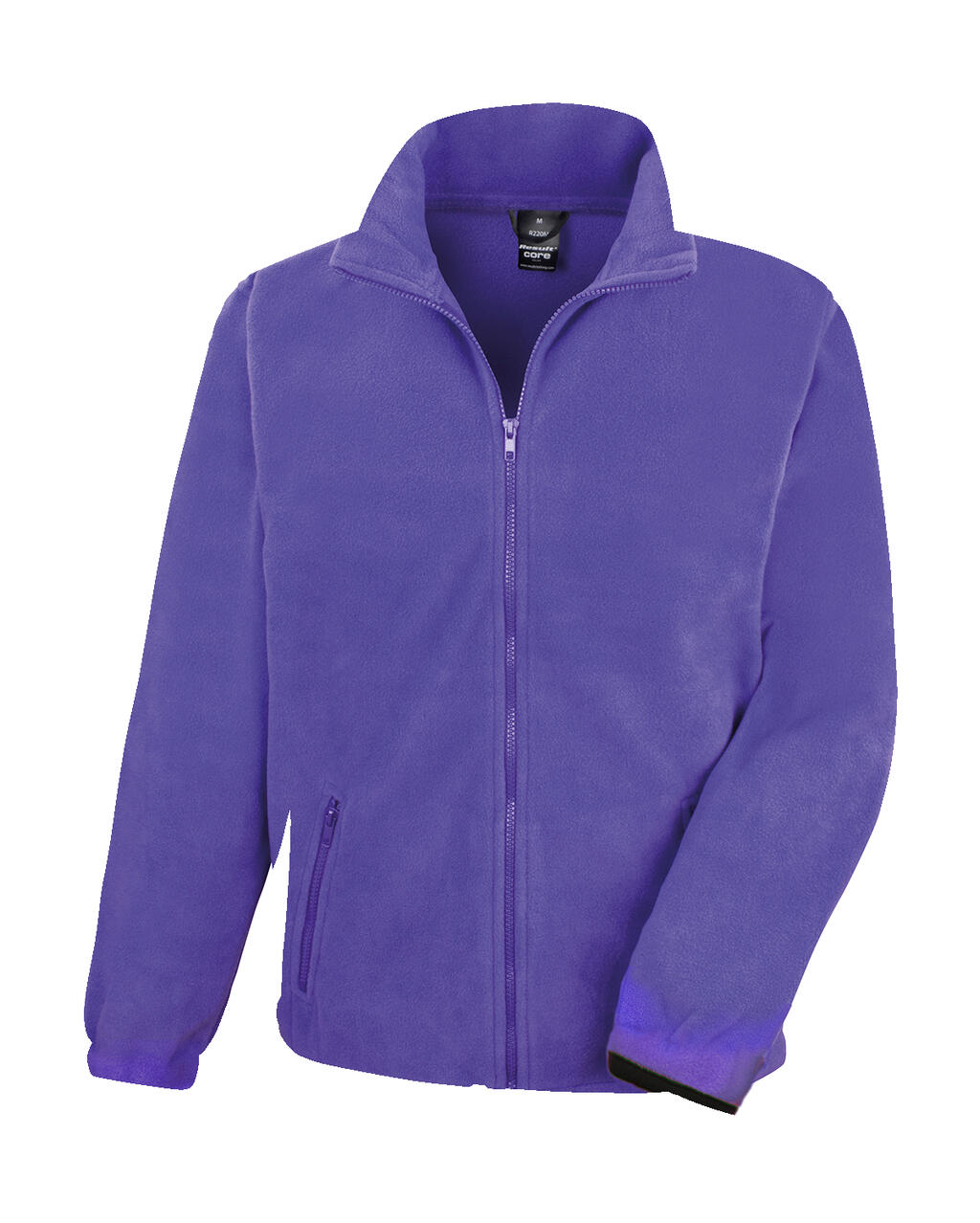Fashion Fit Outdoor Fleece in Farbe Purple