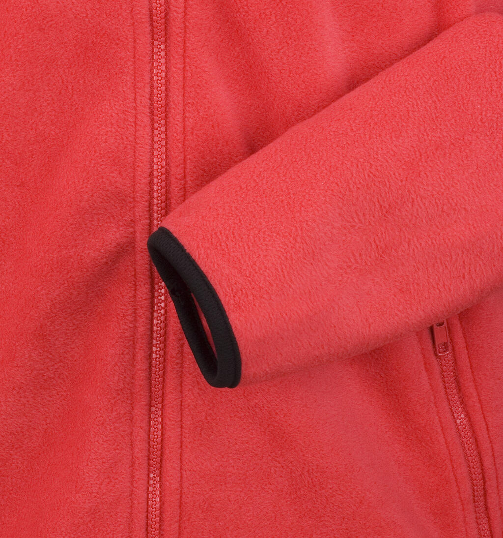 Fashion Fit Outdoor Fleece in Farbe Black