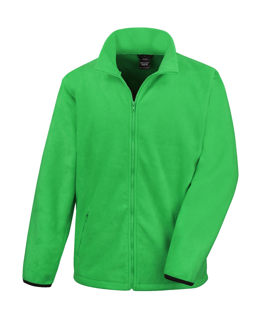 Fashion Fit Outdoor Fleece in Farbe Vivid Green