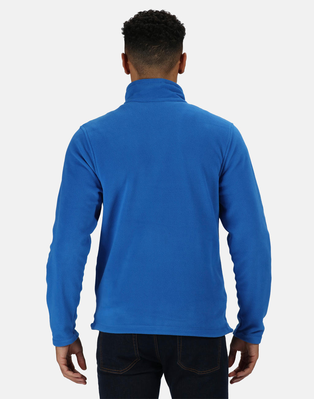 Micro Full Zip Fleece in Farbe Black