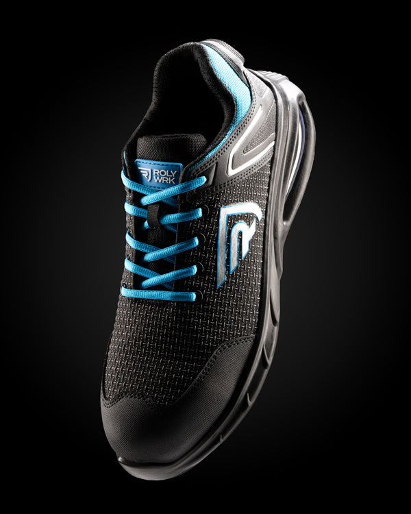 Arbeitsschuhe Noboa in Farbe Black/Royal Blue
