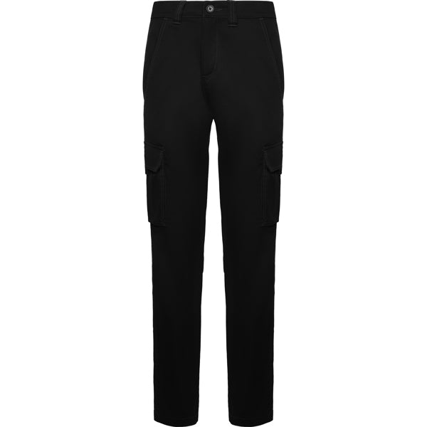 Hosen Daily Woman Stretch in Farbe Black