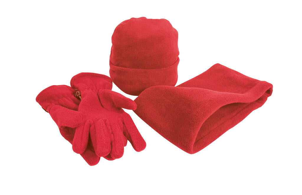 Accessory Set in Farbe Red