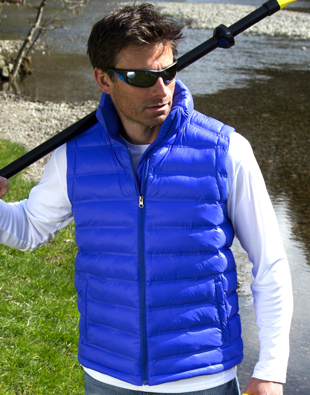 Ice Bird Padded Gilet in Farbe Black