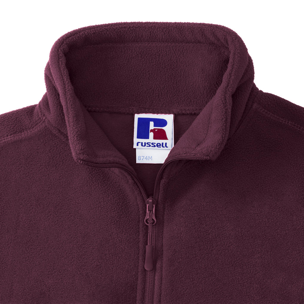 Quarter Zip Outdoor Fleece in Farbe Black