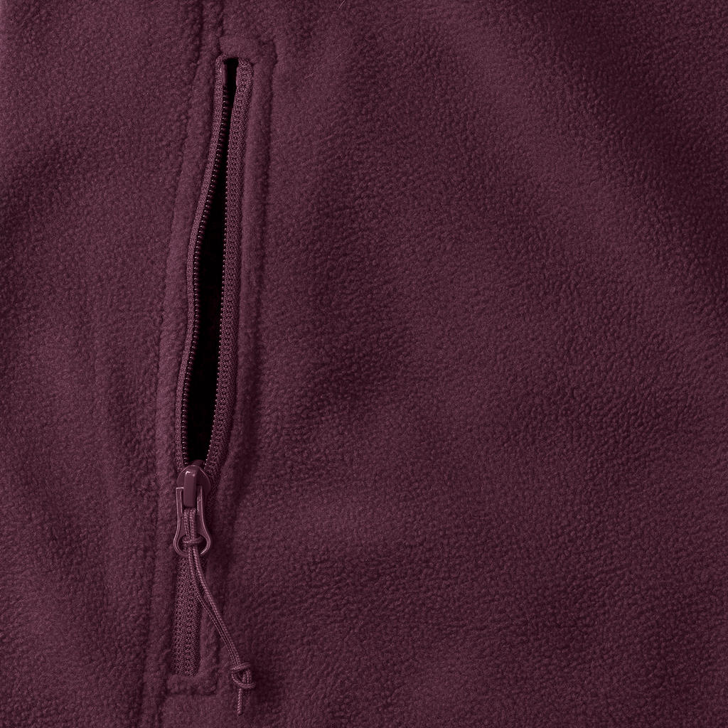 Quarter Zip Outdoor Fleece in Farbe Black